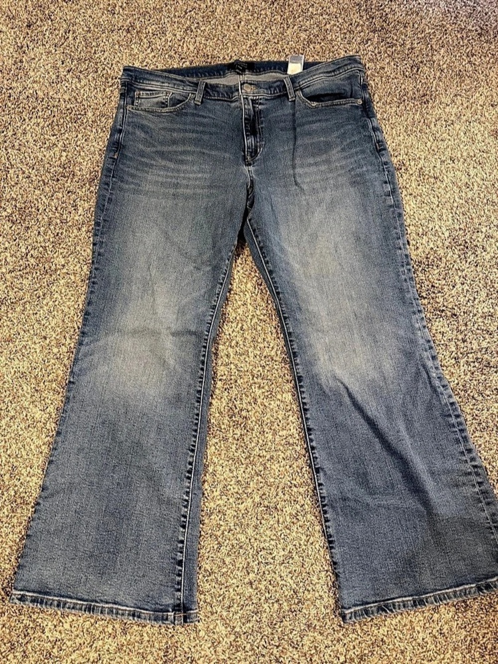 Banana Republic Bootcut Mid-Rise Jean Bootcut Jeans in Blue Waist 24/18- Never W